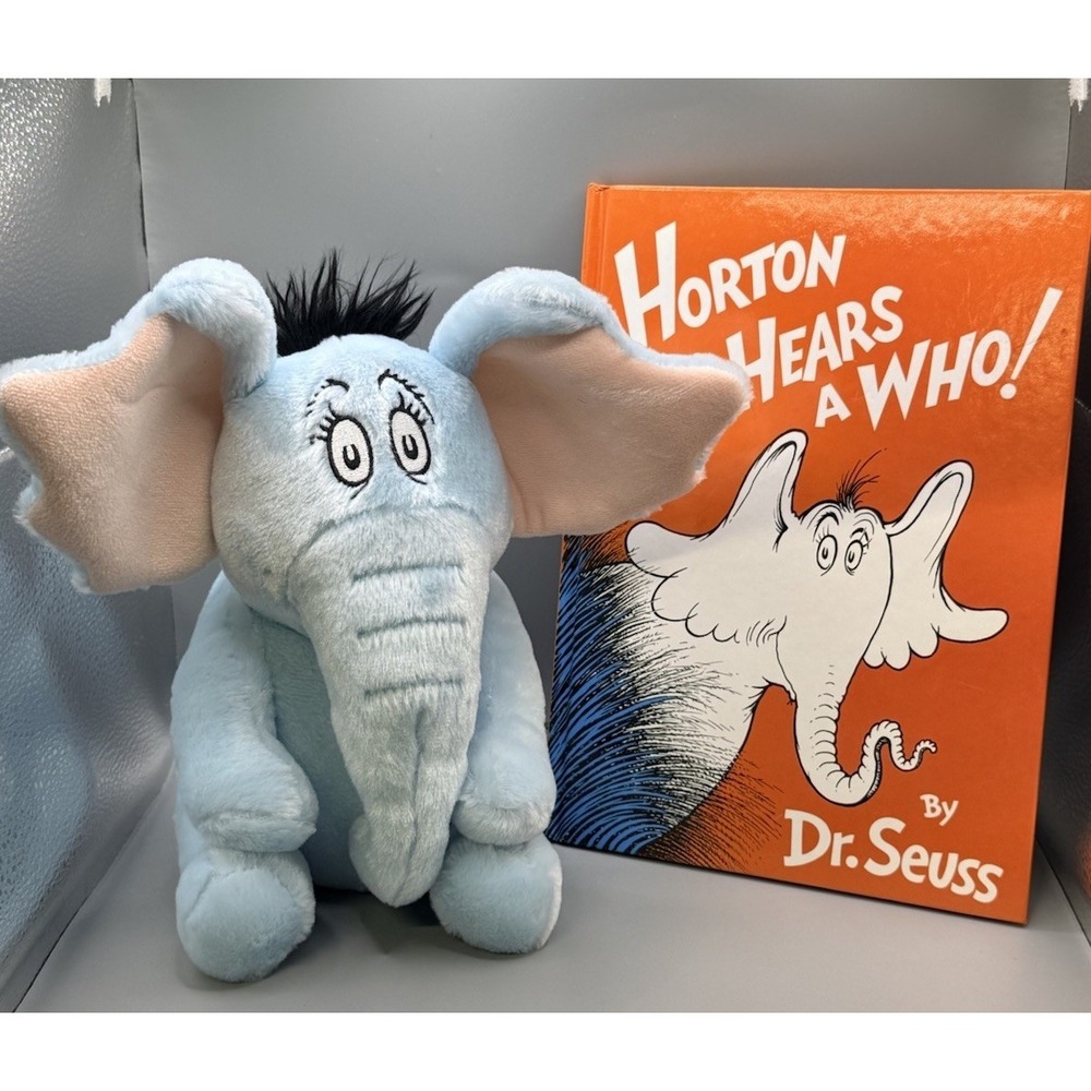 Kohl's‎ Cares "Horton Hears a Who!" by Dr. Seuss Hardcover Book & Plush Toy